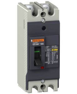 MCCB 2P 100A 85kA